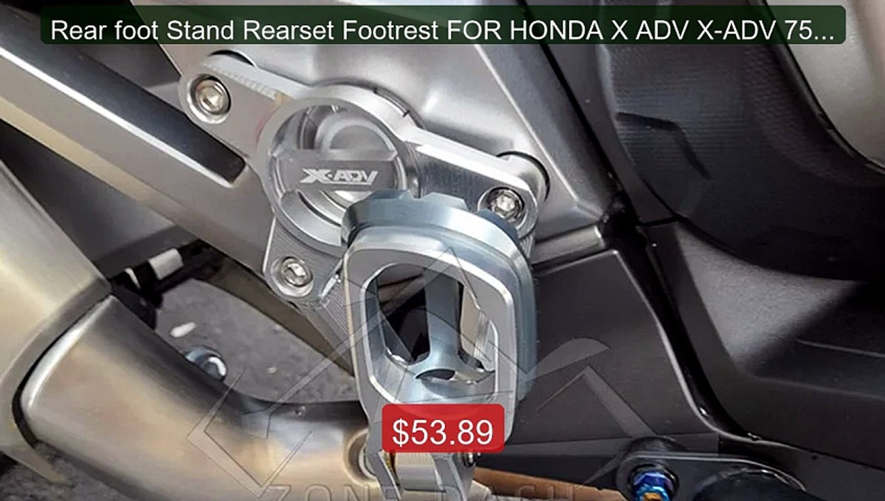 Rear foot Stand Rearset Footrest FOR HONDA X AD...