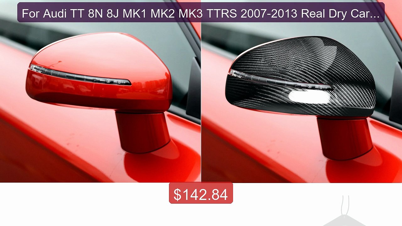 For Audi TT 8N 8J MK1 MK2 MK3 TTRS 2007-2013 Real Dry Carbon Fiber ... -- Top Rated 2026 | Buy Now!