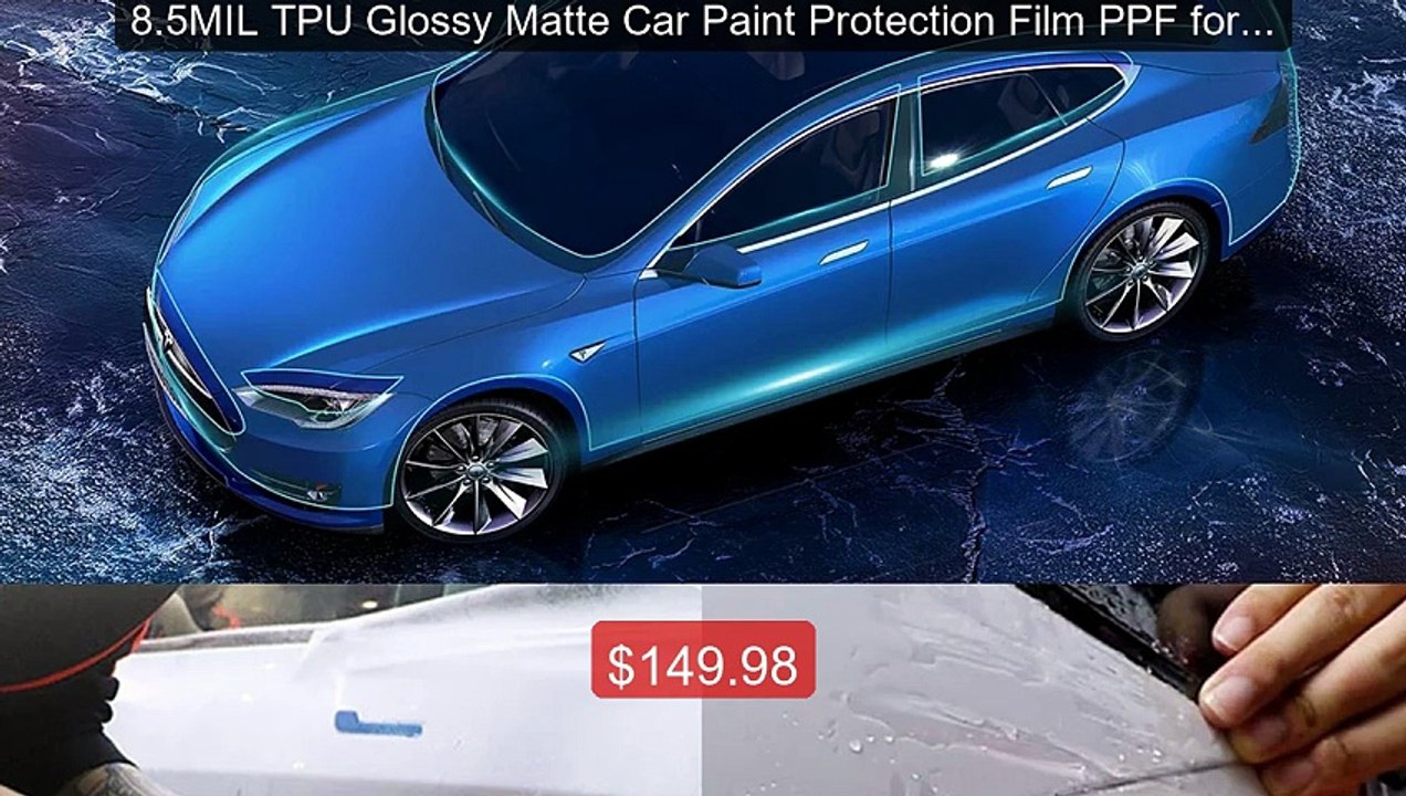 8.5MIL TPU Glossy Matte Car Paint Protection Film PPF for Tes... -- Amazing Value 2026 | Must Have!