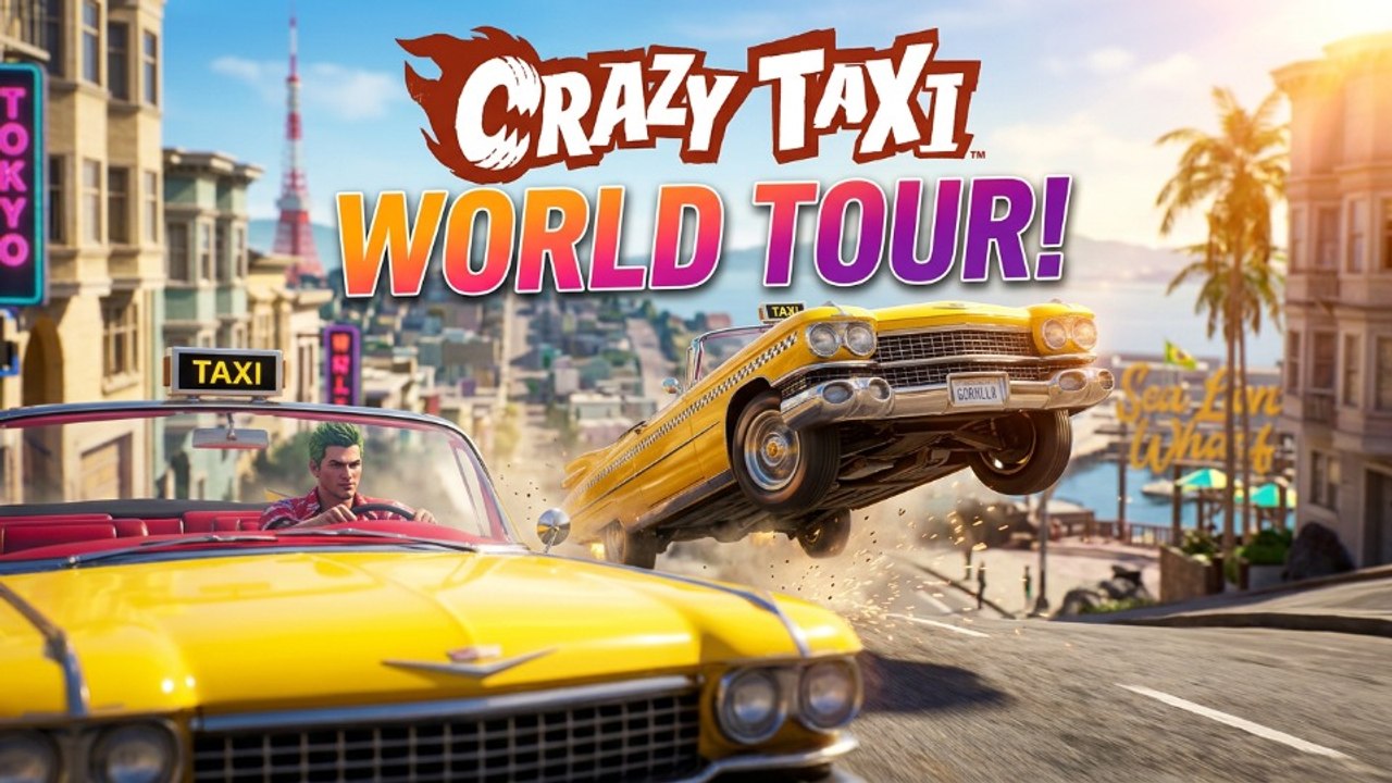 Crazy Taxi World Tour - Official Welcome to the West Coast Gameplay Trailer