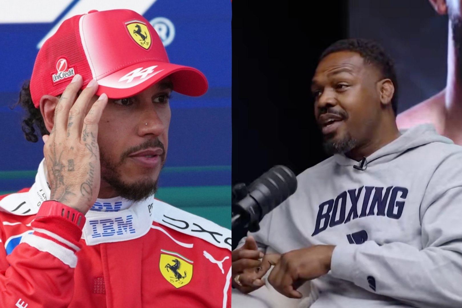 Jon Jones reveals how he lost touch with Lewis Hamilton after a controversy