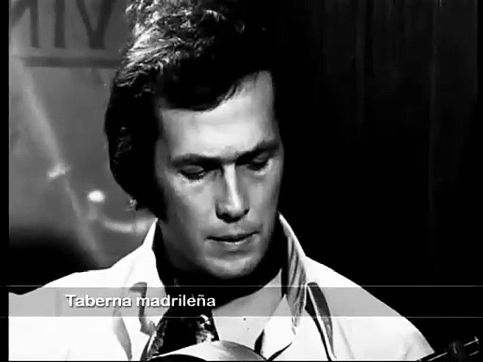 Paco de Lucía interpretando unas bulerías (año 1972)