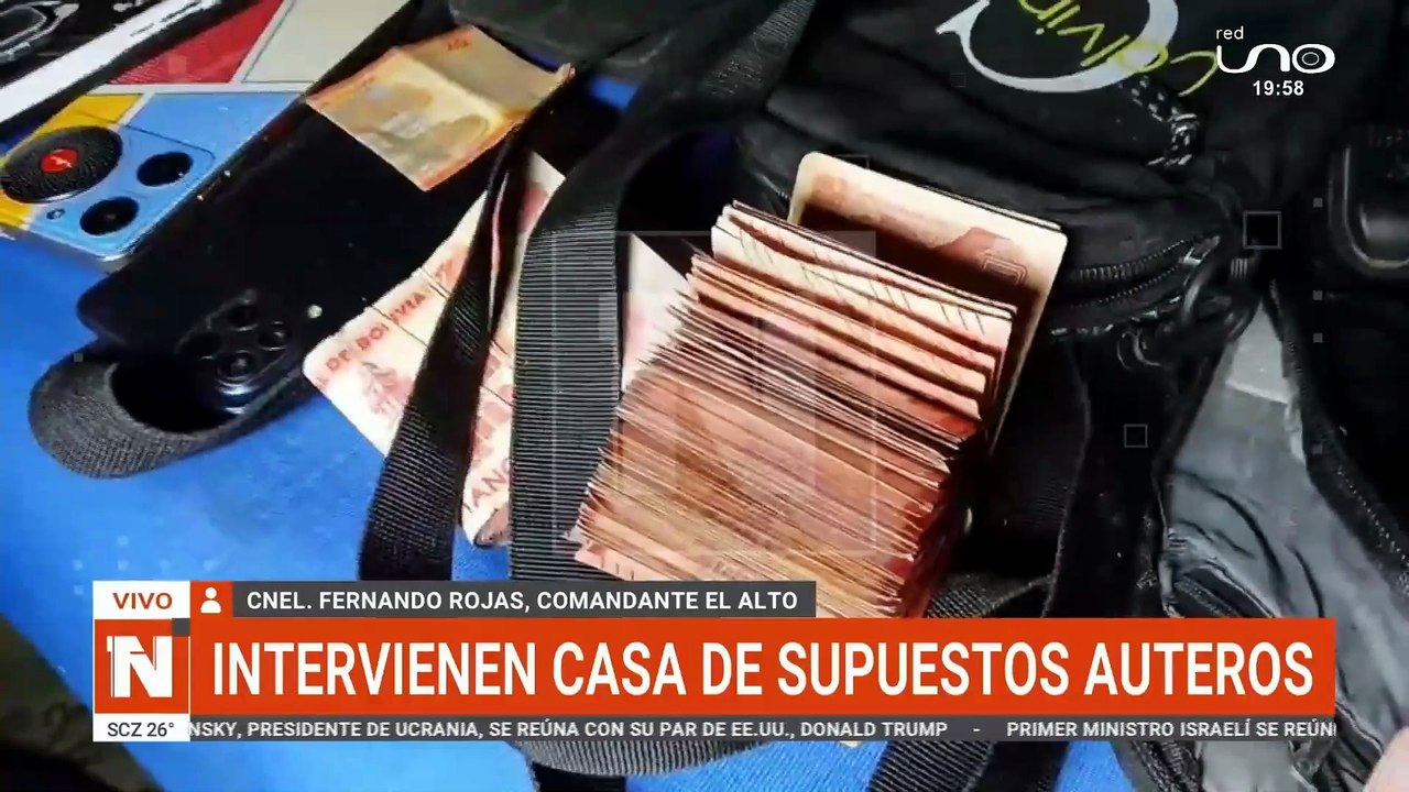 Intervienen casa de supuestos auteros