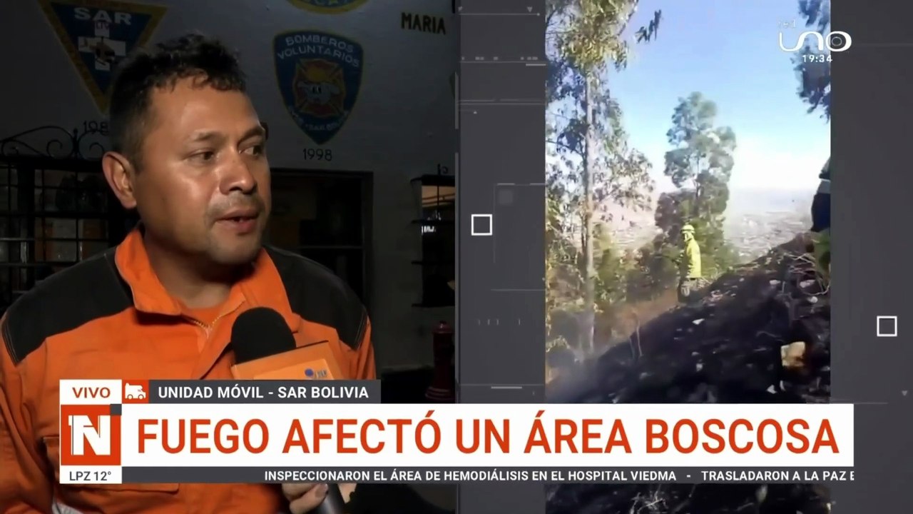 INCENDIO TUNARI CBBA