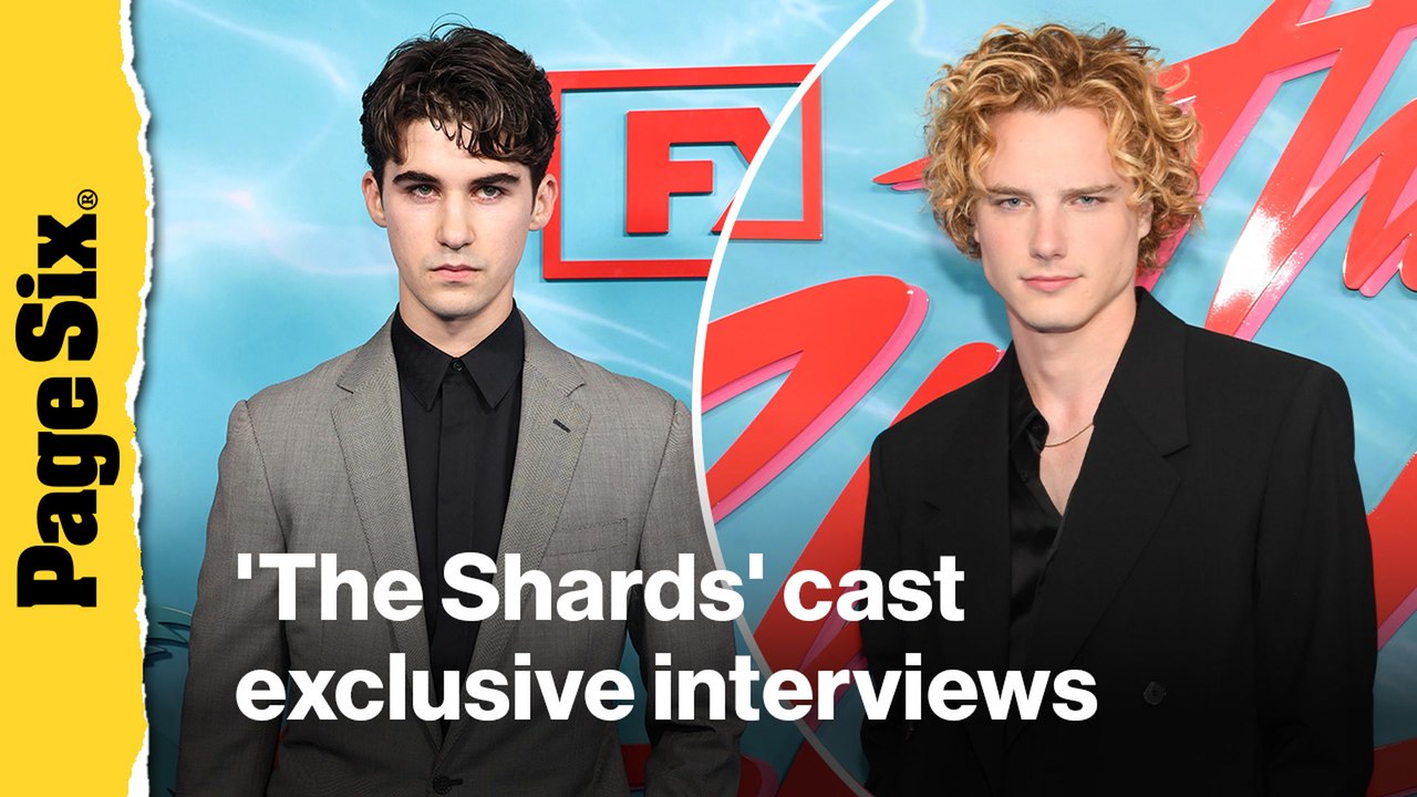 FX's 'The Shards' cast spills on working with Ryan Murphy and Kaia Gerber at New York City premiere