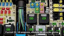 Fusíveis Relés  Ford Focus 2008-2013 Caixa Elétrica #injecaoeletronica#diagnósticoautomotivo (1)