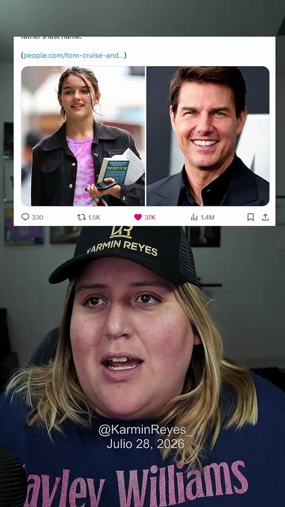 La hija de Tom Cruise se quita el apellido HOY 📸 Ahora es Suri Noelle