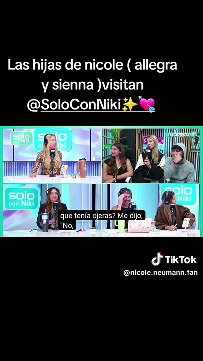 El momento más incómodo de Nicole Neumann: sus hijas la enfrentaron en vivo. Miralo. 