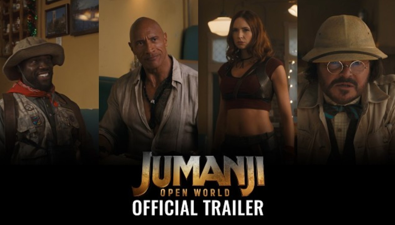 Jumanji: Open World | Official Trailer - Dwayne Johnson, Kevin Hart, Jack Black, Karen Gillan