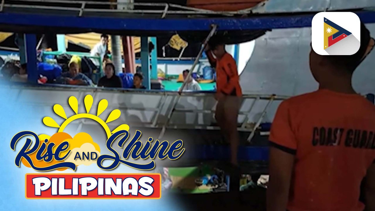 62 pasahero ng ML Trisha Mae, nailigtas ng PCG matapos masiraan ng makina patungong Tawi-Tawi