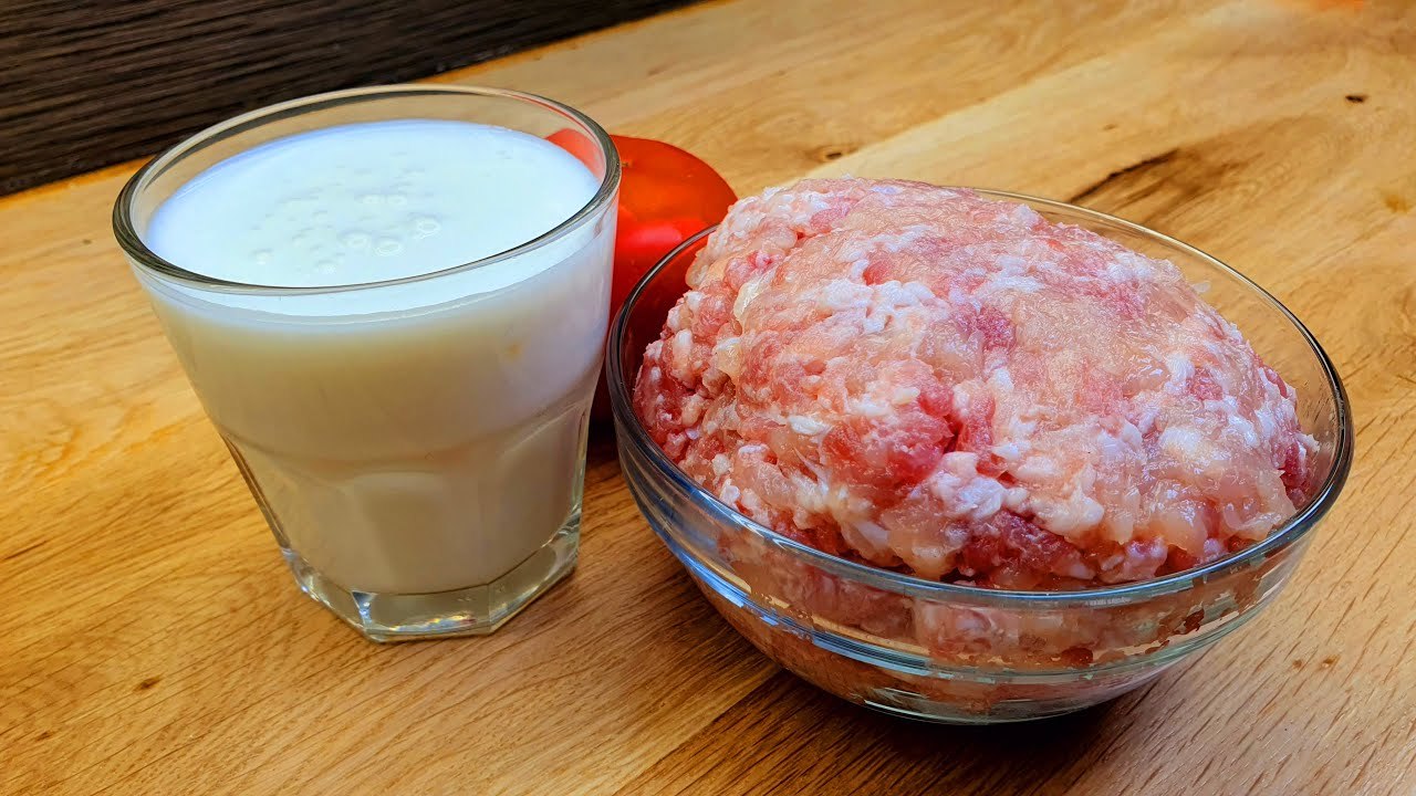Mit Hackfleisch kochen? Hier ist ein leckeres Rezept mit Kefir zum Abendessen!