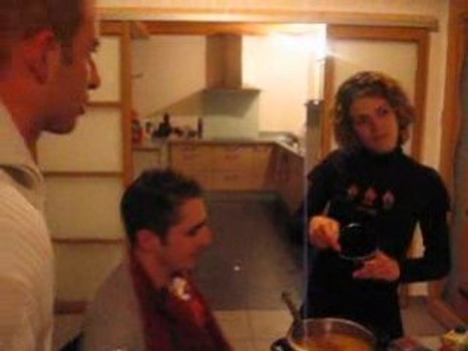 Une hôtesse aux petits oignons