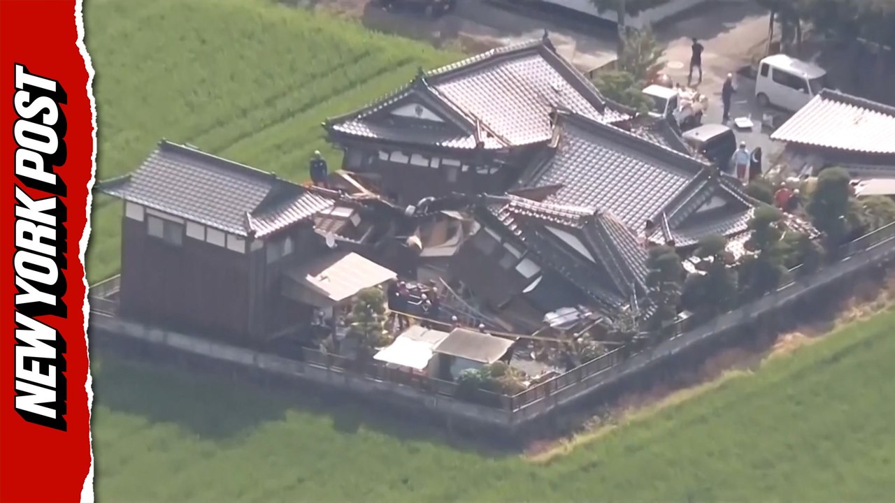 Devastating aftermath of 7.1-magnitude earthquake in Japan