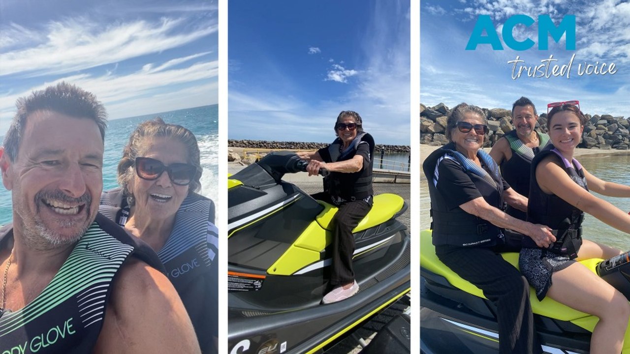 93-year-old Lola Gonzales, the jetskiing granny