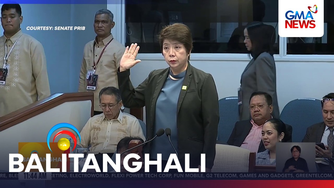 Dating manager ng Landbank Shaw Blvd. Violeta Constantino, nakasalang sa witness stand kaugnay sa 4 na tsekeng in-encash ng OVP disbursing officer | Balitanghali
