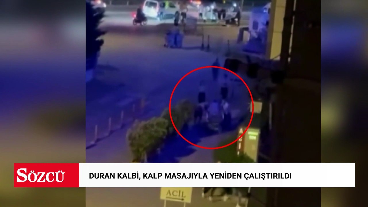 Otomobilin çarptığı yayanın duran kalbi, kalp masajıyla yeniden çalıştırıldı