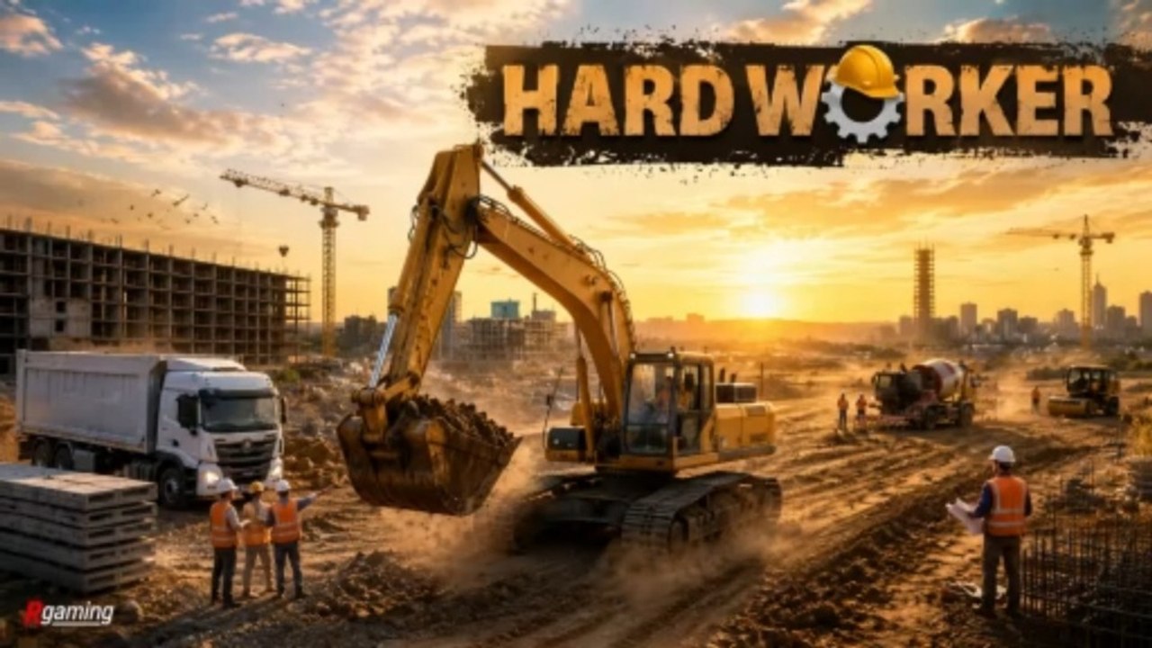 Hard Worker - Official Gameplay Trailer (2026) | New Open World Multiplayer Life Simulator Game | 1080p