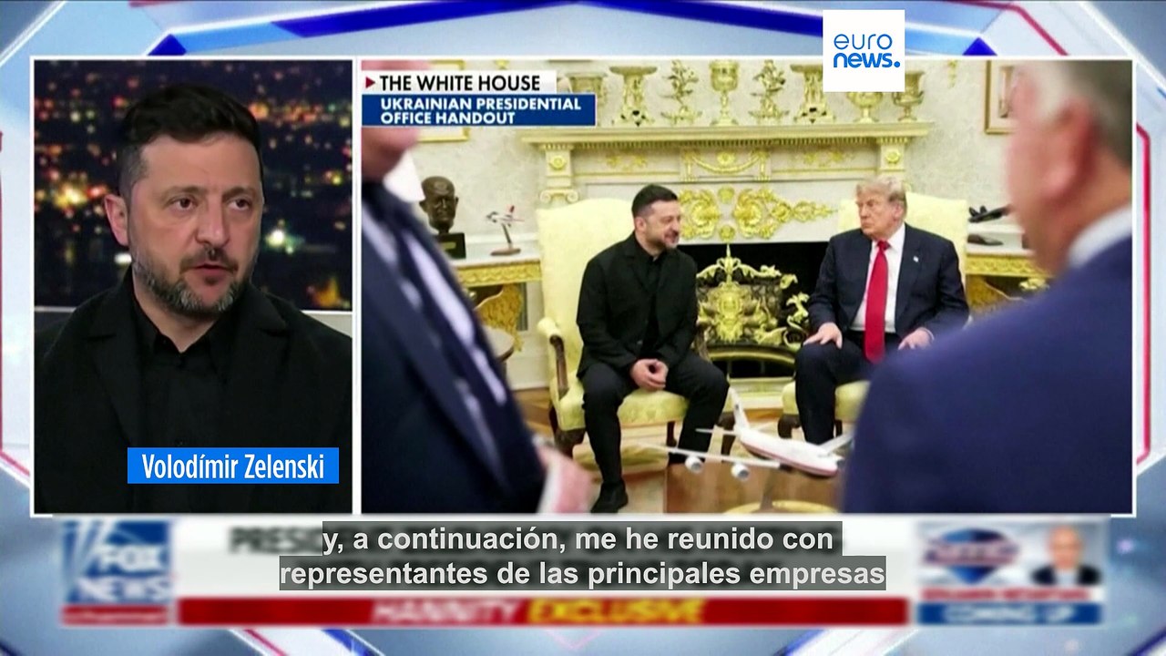 Zelenski vuelve a reunirse con Trump en la Casa Blanca para recabar un mayor apoyo de EE. UU.