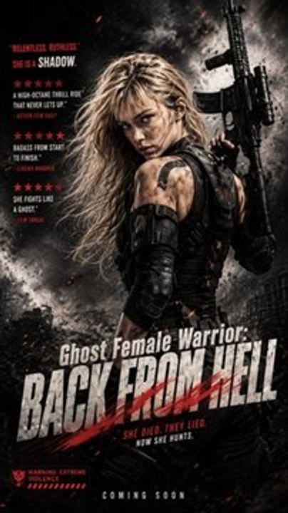 Ghost Female Warrior: Back From Hell (2026) - Full EP | Female Assassin, Revenge Drama