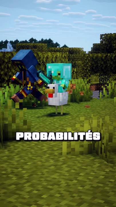 Les probabilités RARES sur Minecraft 🤯