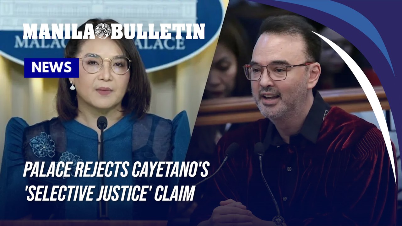 Palace rejects Cayetano's 'selective justice' claim