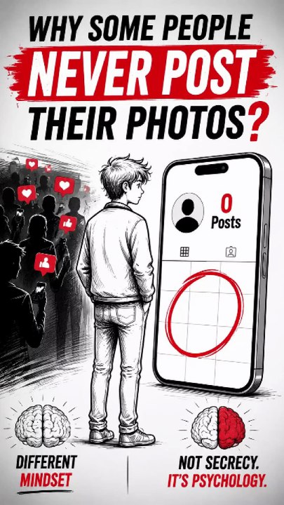 Psychology of People Who Never Post Their Photos