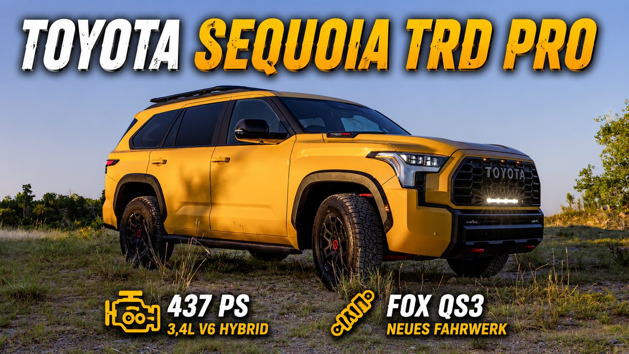 2027 Toyota Sequoia TRD Pro Honeycomb: Alle Neuerungen kompakt erklärt