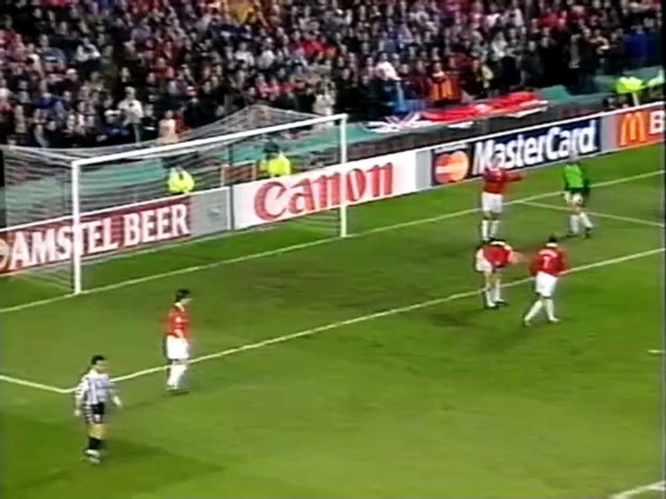 Manchester Utd v Juventus Champions League Semi Final 1st Leg 07-04-1999