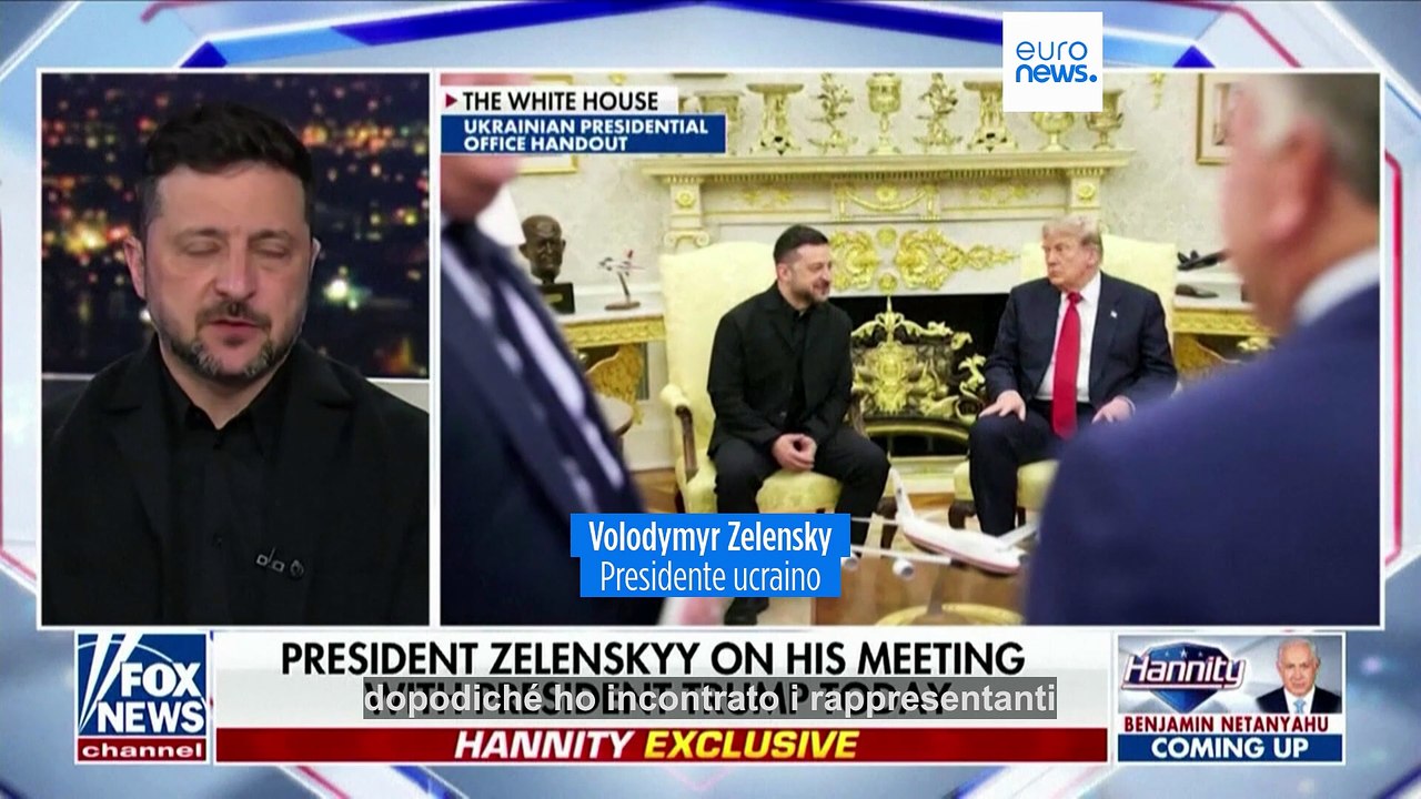 Zelensky incontra Trump alla Casa Bianca e parla delle licenze per la produzione di intercettori Patriot