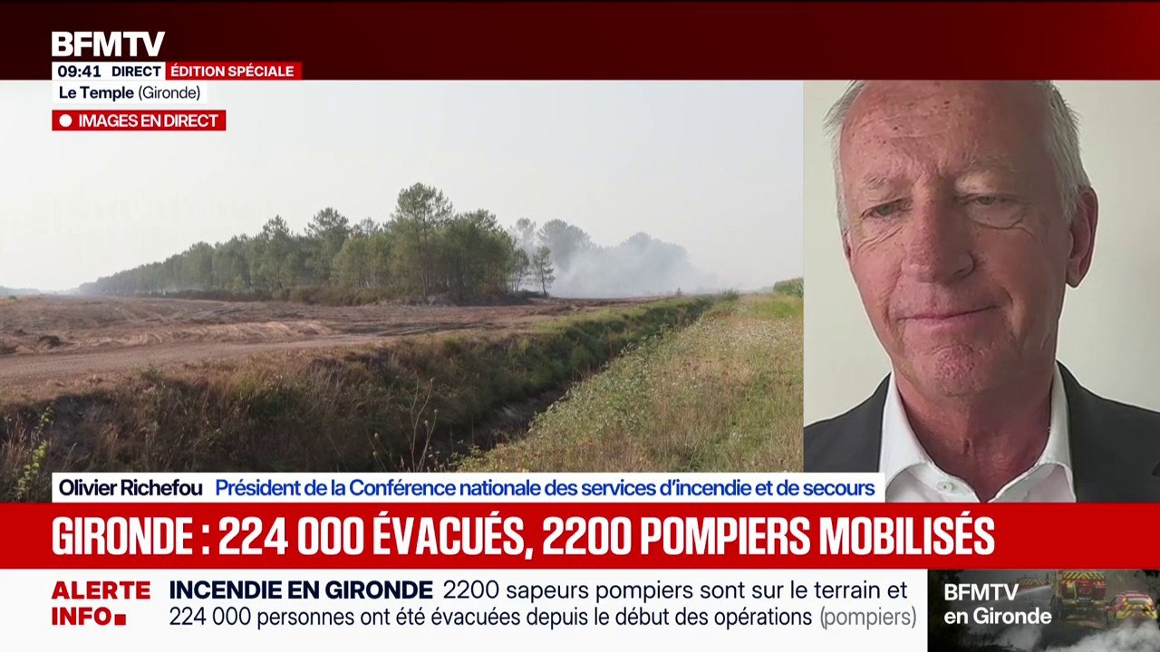 Incendies: voici pourquoi il n'est pas possible de mobiliser des moyens aériens la nuit