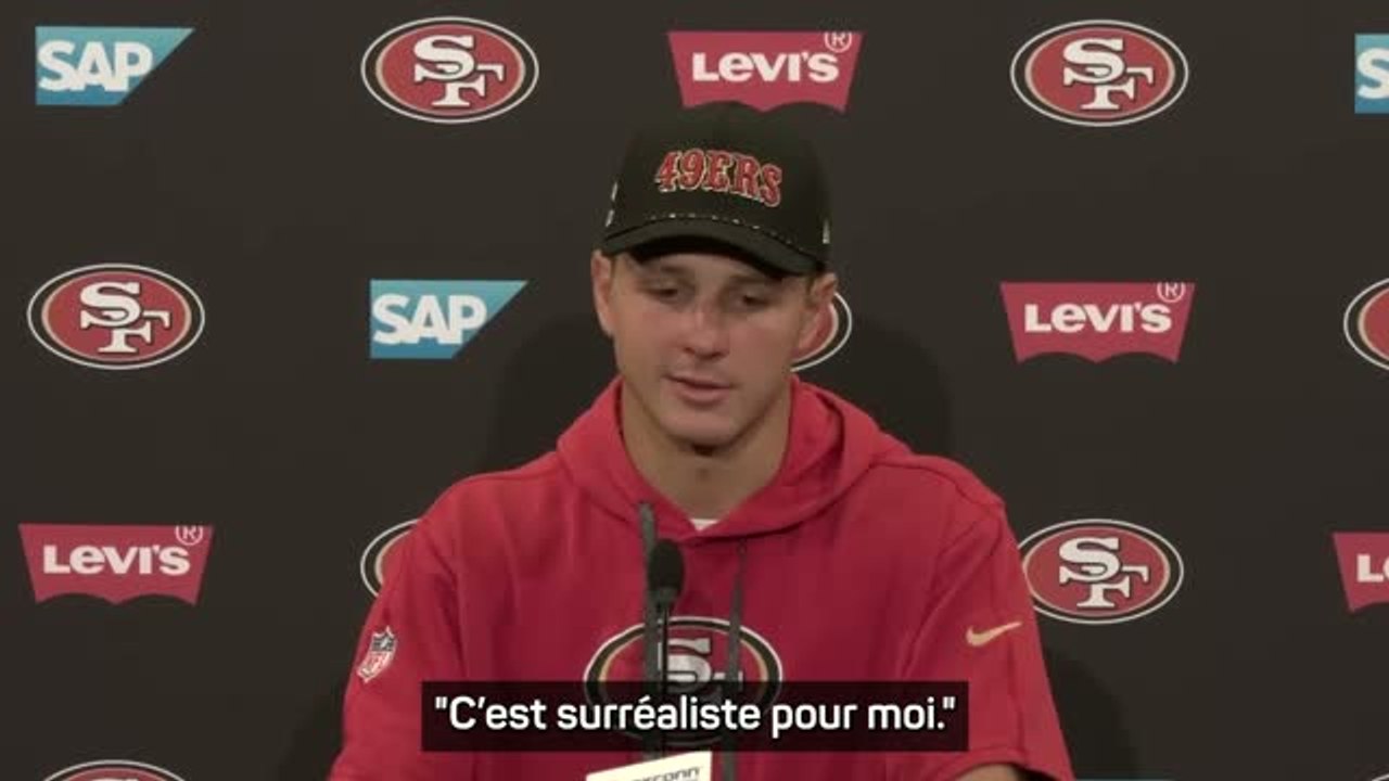 49ers - Purdy n'en revient pas de pouvoir faire des passes au vétéran Mike Evans