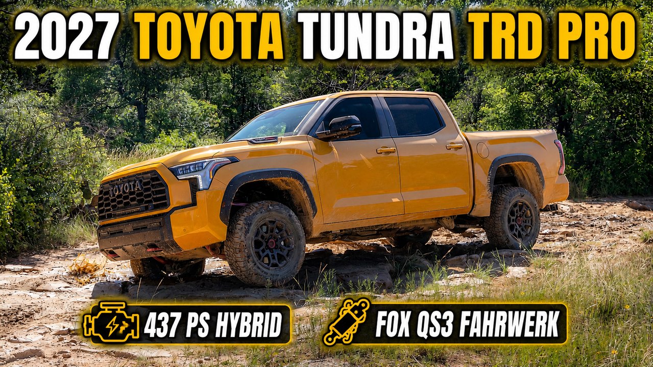 2027 Toyota Tundra TRD Pro: Der Offroad-Pickup wird noch besser