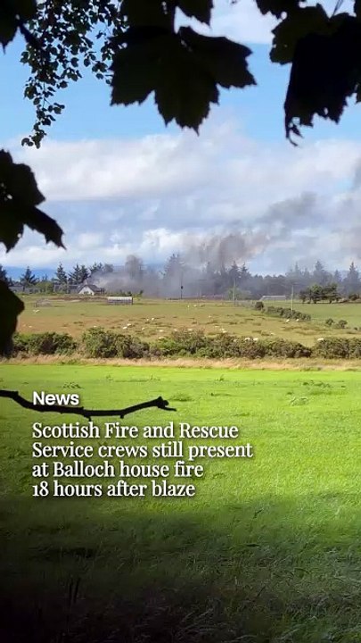 Balloch House Fire