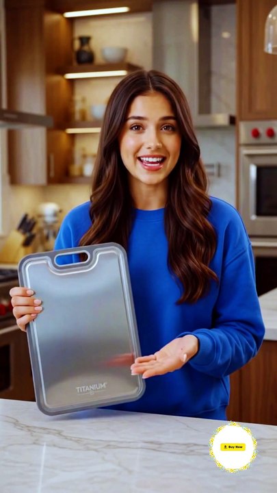 Best Titanium Cutting Board on Amazon?  Double-Sided Kitchen Cutting Board Review