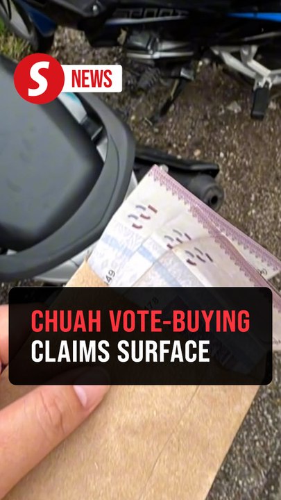 Cash-filled envelopes allegedly distributed to Chuah voters, police reports lodged
