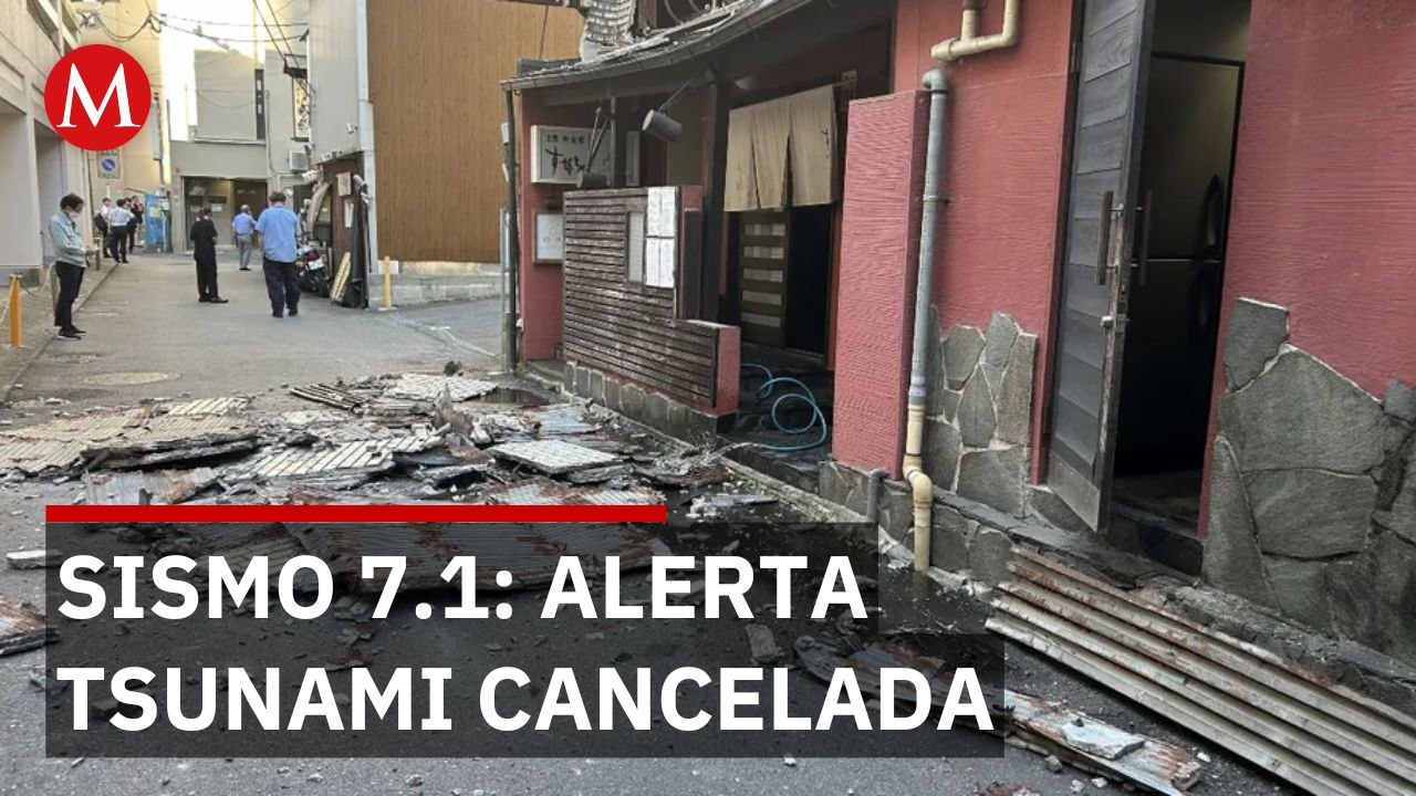 Japón emitió alerta de tsunami pero la canceló horas después del sismo de 7.1 en Kyushu