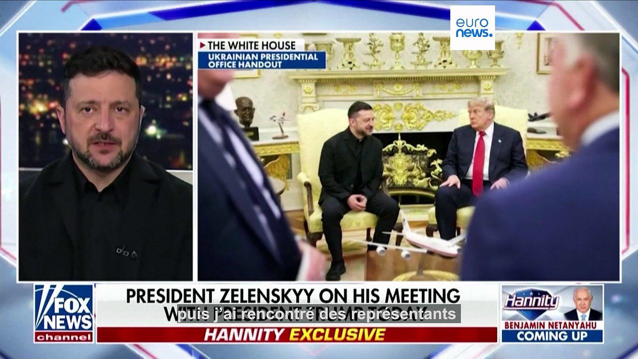 Zelensky a rencontré Trump à la Maison Blanche, alors que Kyiv réclame plus de soutien américain