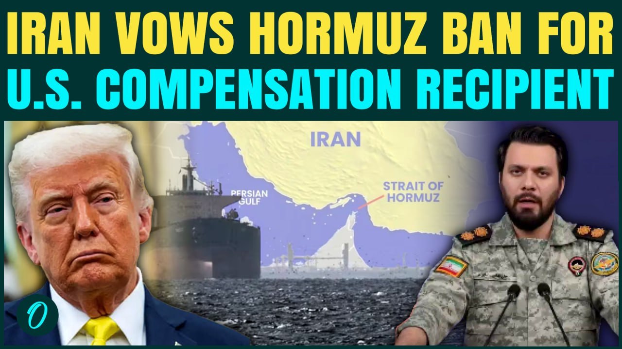"Take U.S. Payouts, Lose Hormuz Access": Iran VOWS Hormuz Ban For States Accepting Trump's Plan