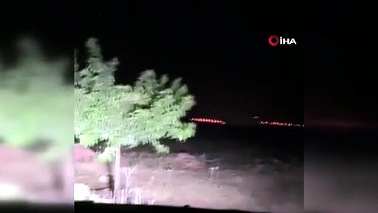 Görünler Şanlıurfa'dan... Sırtlanın avını bütün halde taşıdığı anlar ilk kez kaydedildi