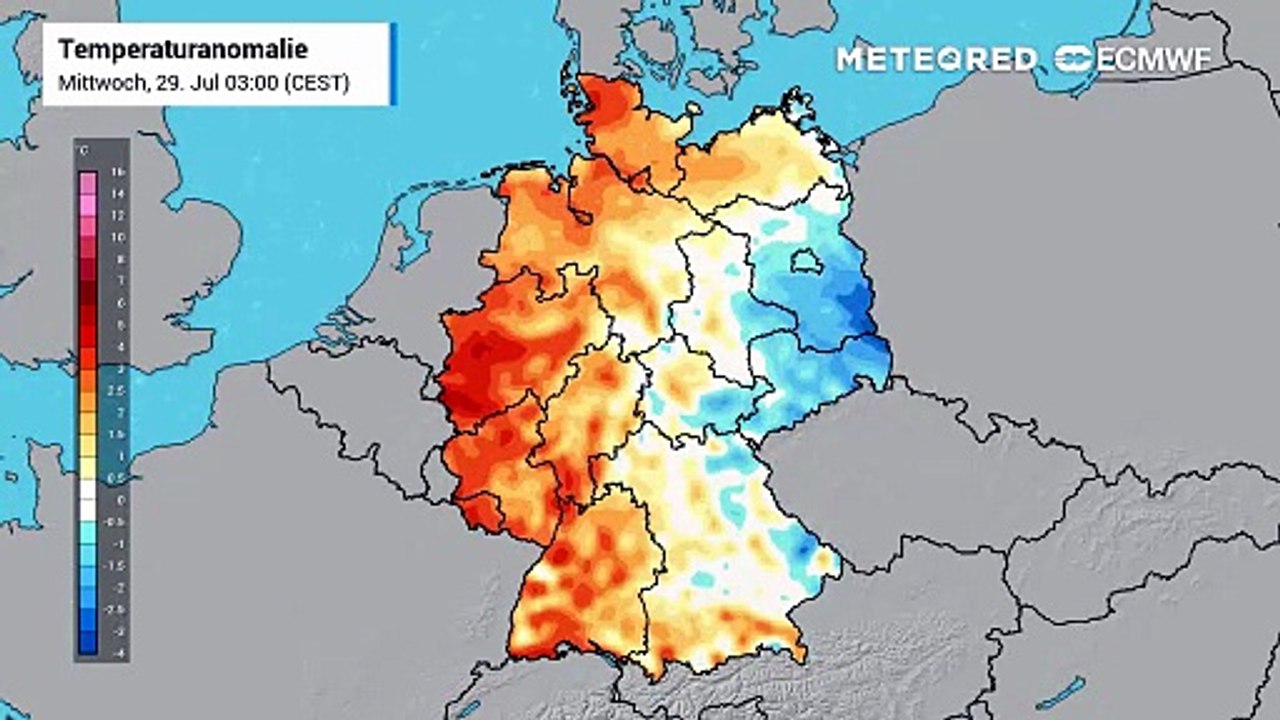 Gewaltige Temperaturanomalie in Deutschland: 