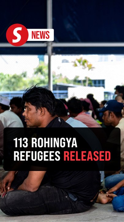 113 Rohingya refugees released in stages after passing verification check, say cops