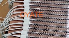 Medium Wave Carbon Fiber Infrared Heating Element 220V 300-3000W Quartz Tube for Industrial Oven Thermoforming