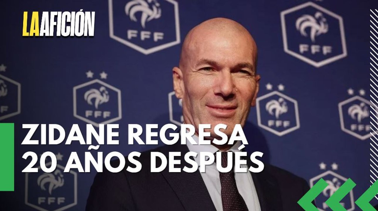 Zidane regresa a Francia 20 años después del cabezazo que lo expulsó de la final del mundial