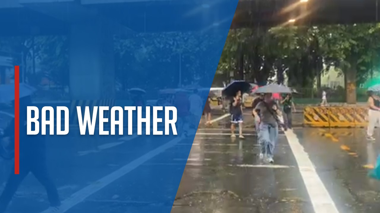 Commuters battle rain amid LPA, easterlies