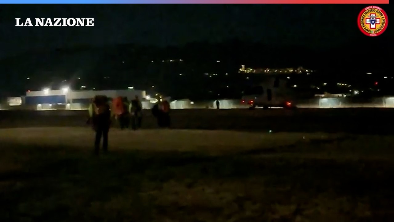 Incubo per un alpinista: precipita da una parete, il compagno di cordata evita la tragedia. Ma il recupero dura tutta la notte