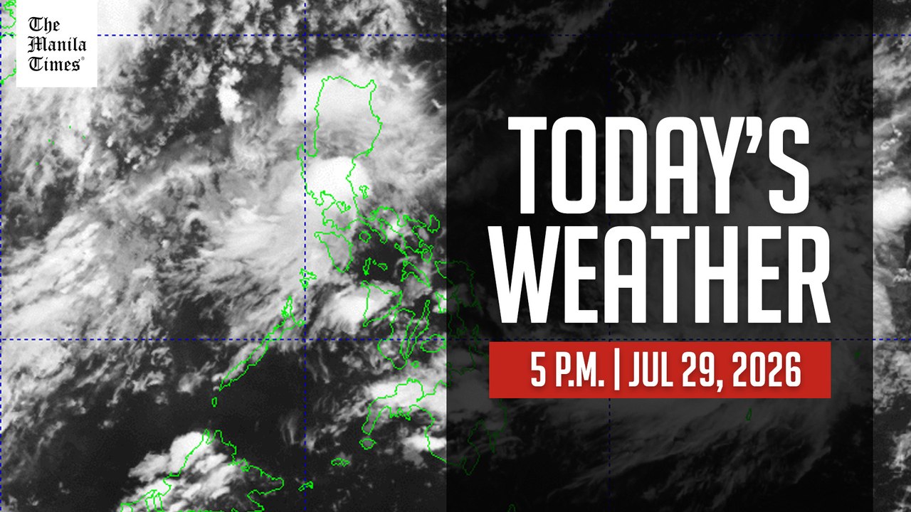 Today's Weather, 5 P.M. | Jul. 29, 2026