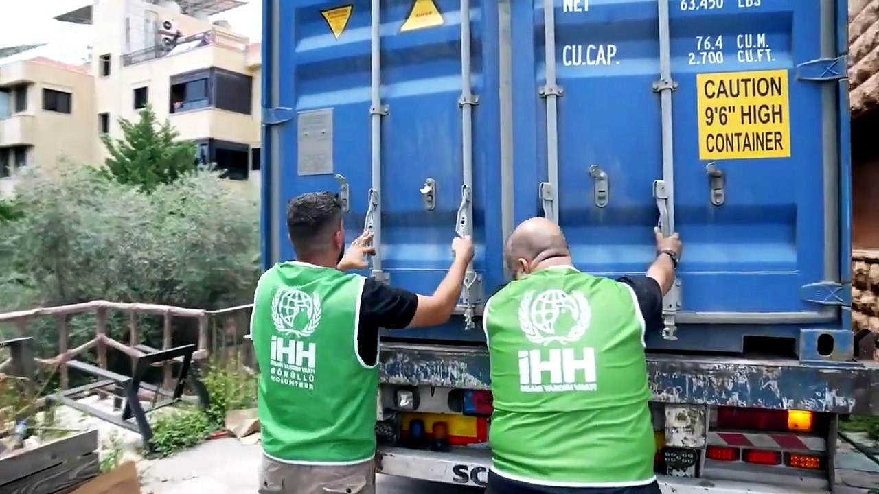 İHH, Lübnan’da yardım çalışmalarına devam ediyor