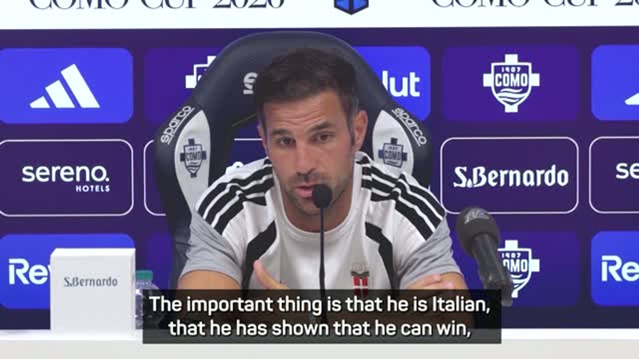 Fabregas happy with 'winner' Mancini's Italy appointment