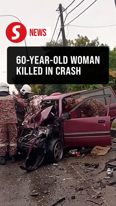 Woman killed in three-vehicle crash in Tasek Gelugor