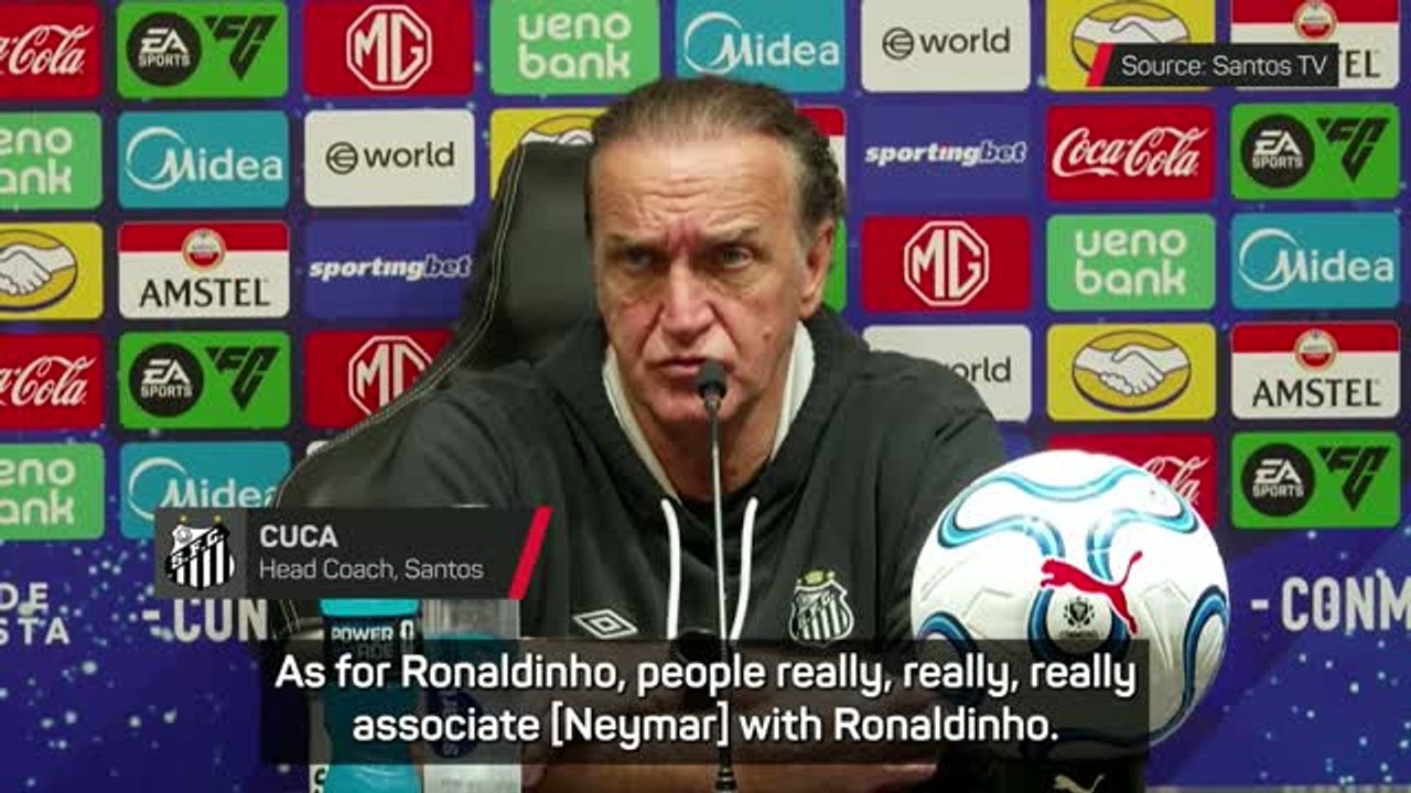 Neymar and Ronaldinho share 'major similarities', claims Santos boss